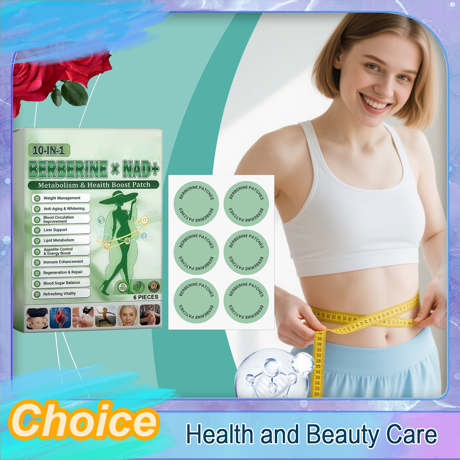Xbody Health & Wellness Functional Integrative Medicine Office & Medical Spa - 6pcs Berberine X Nad + Weight