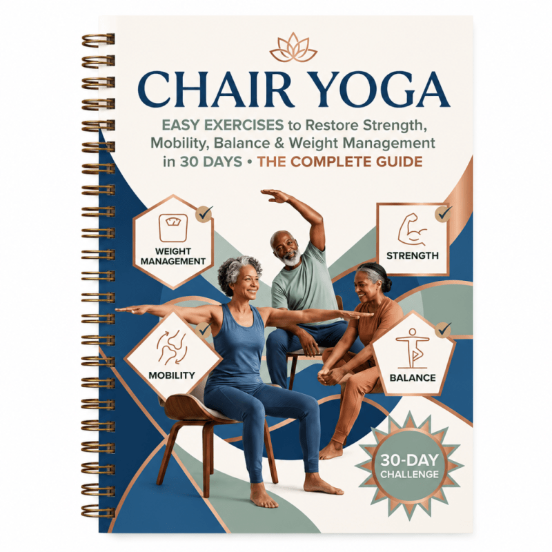 Health Wellness Vitality - Chair Yoga Vitality& Wellness Journal| Gentle
