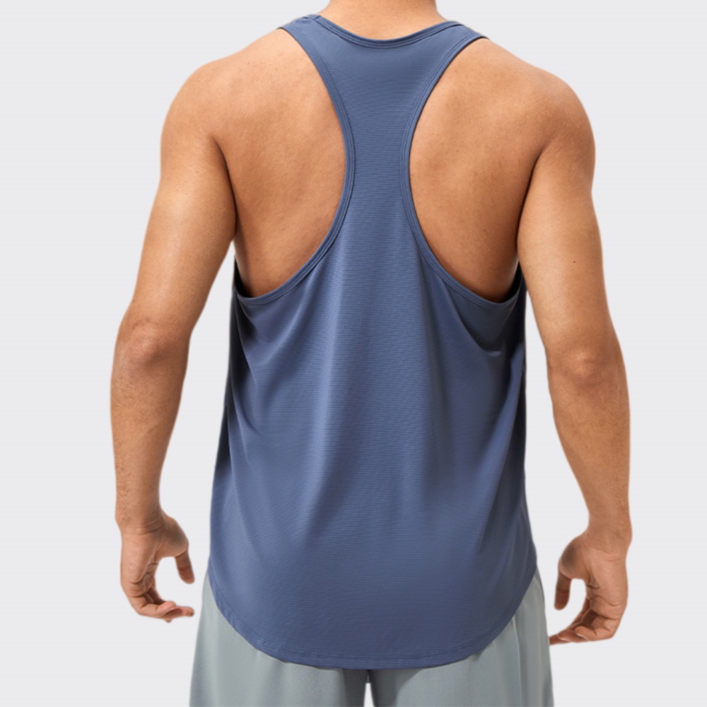 Health Wellness And Fitness - Men's Sleeveless Shirt Fitness Training Clothes