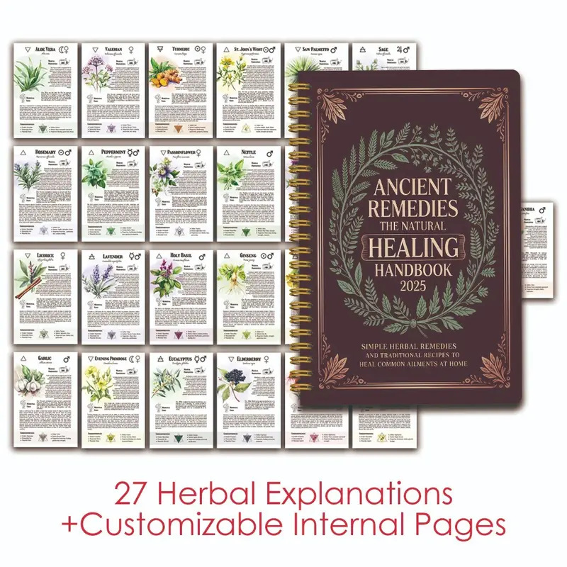 Health & Wellness Lions - Natural Remedies Handbook with Ancient Cures