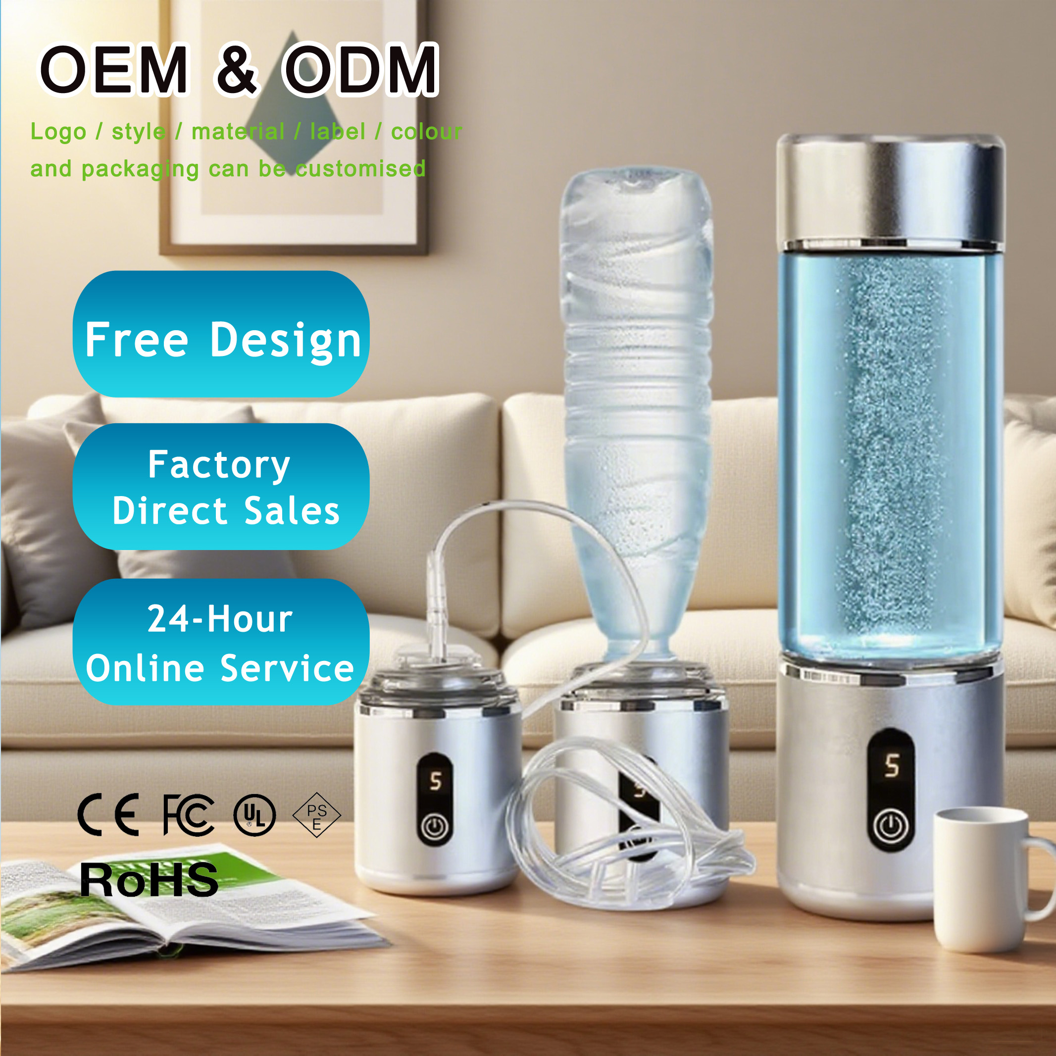 Health & Wellness Lions - Small Japanese Ion Membrane Hydrogen-Rich Water