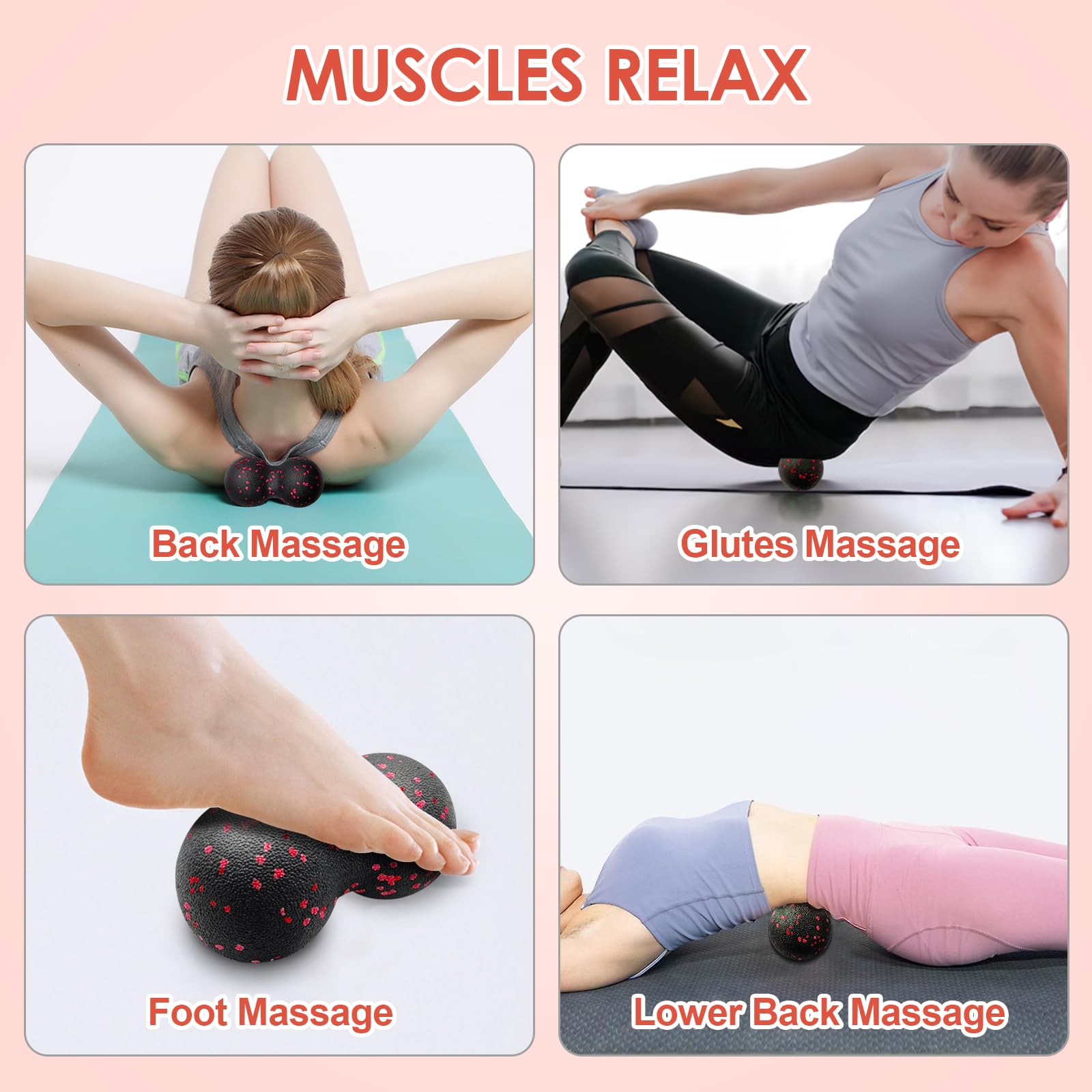 Hollow Yoga Roller Massage Pea - огляд і ціна Health Wellness And Fitness
