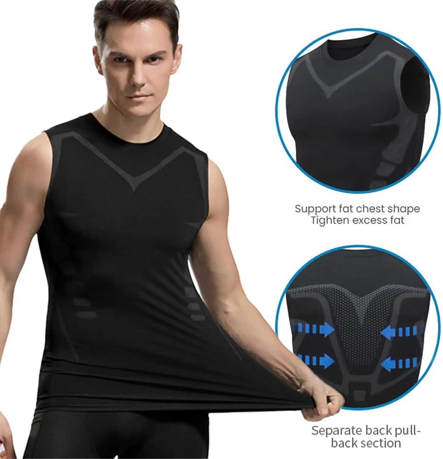 Men's Compression Tank Top, Sl - огляд і ціна Health Wellness And Fitness