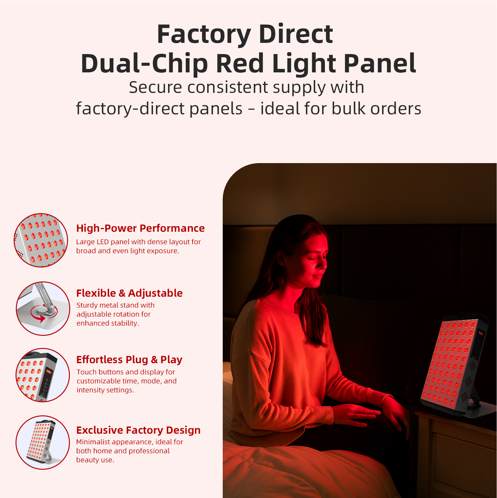 Redfy Upgraded Higher Irradian - огляд і ціна Red Light Therapy Device