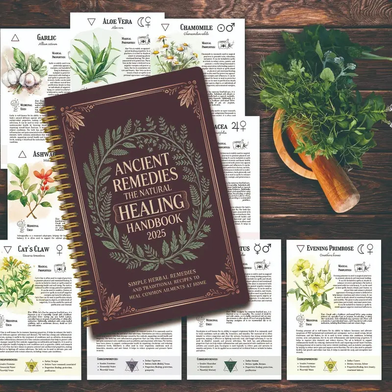 Natural Remedies Handbook with - огляд і ціна Health & Wellness Lions