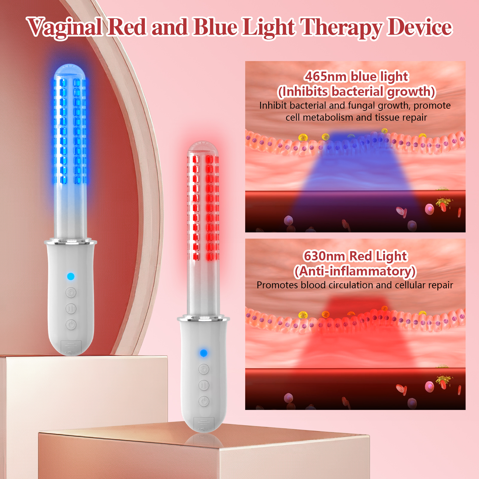 New Female Vaginal Light Thera - огляд і ціна Red Light Therapy Device