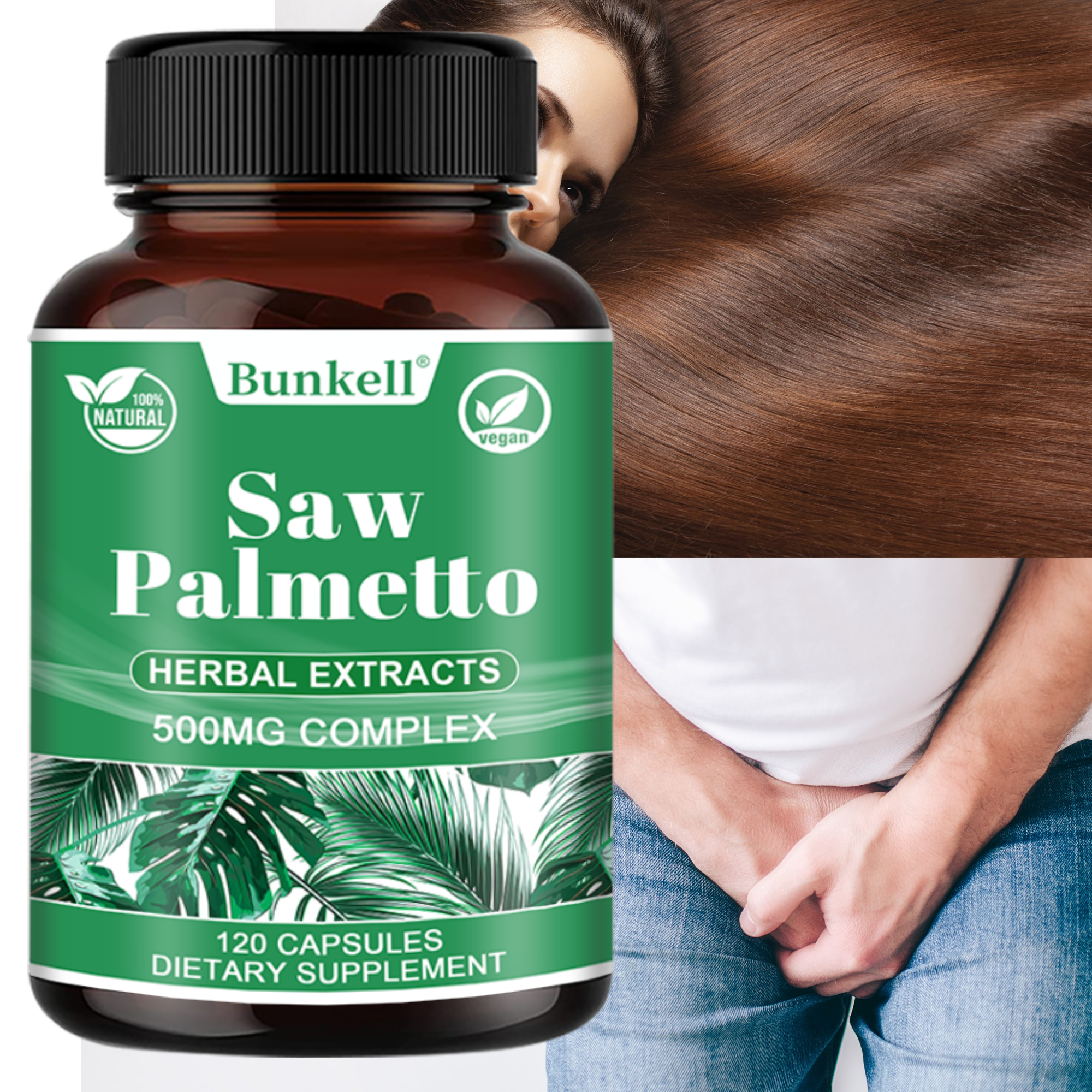 Saw Palmetto Capsules 500mg, N - огляд і ціна Health Wellness Vitality