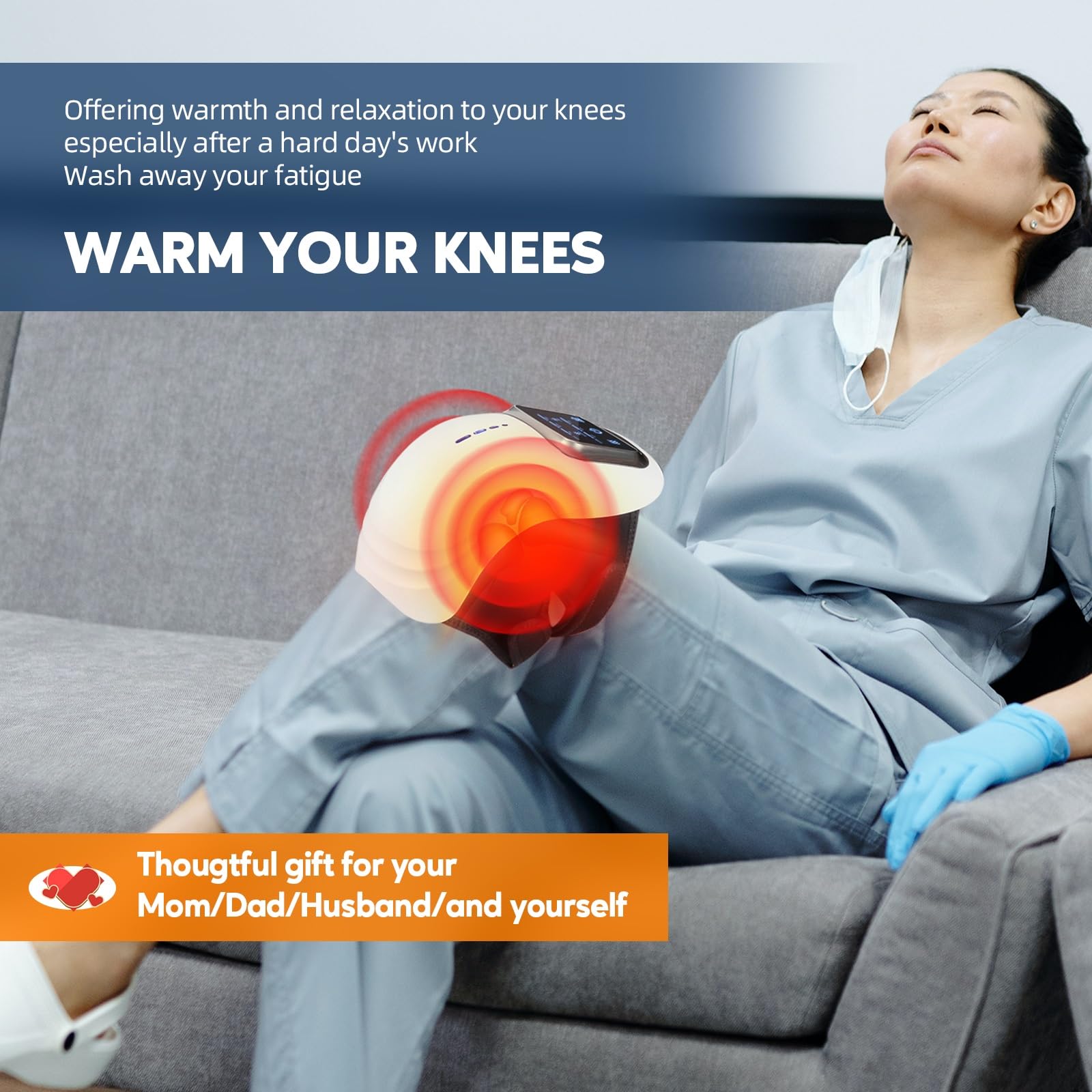 Knee Massager Smart Red Light  - огляд і ціна Red Light Therapy Device