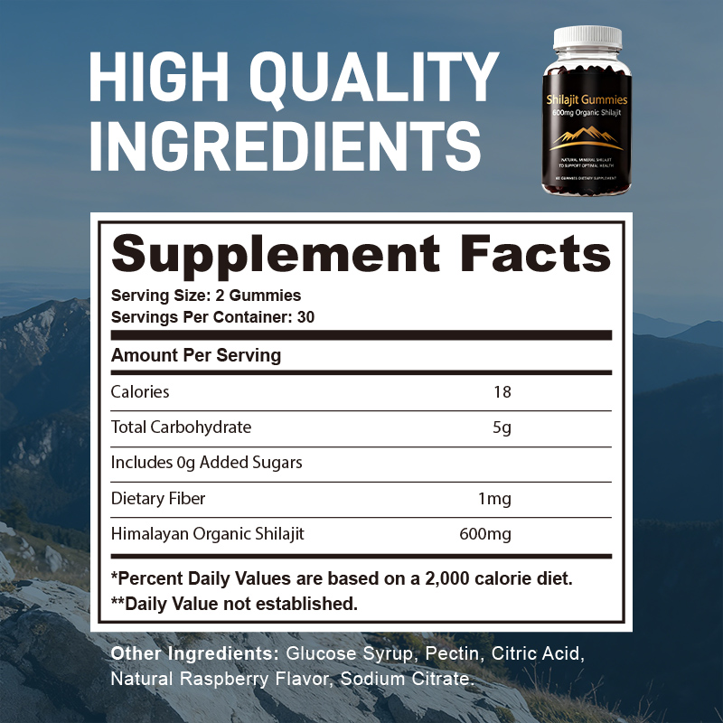 Organic Himalayan Shilajit Gum - огляд і ціна Health Wellness Vitality