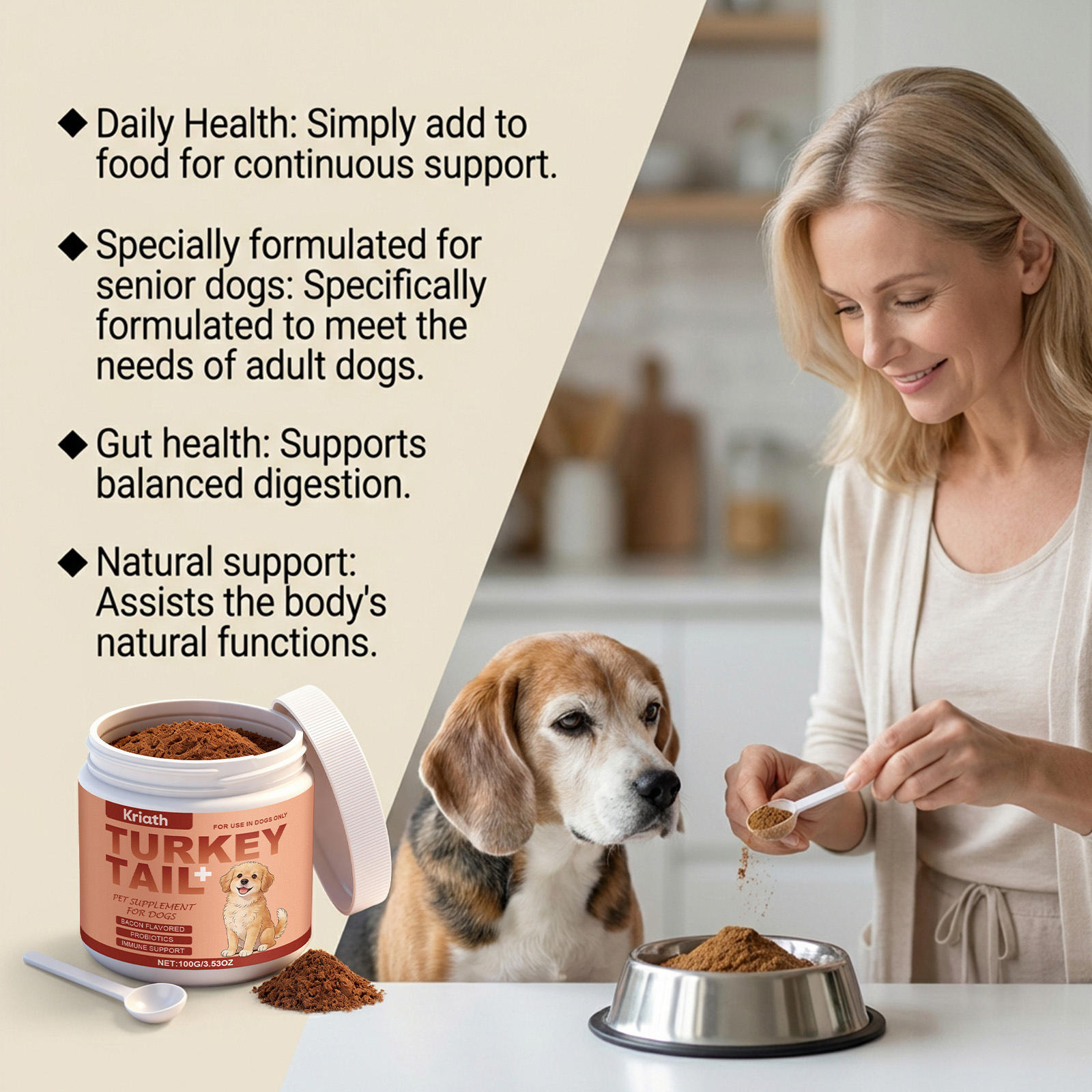 Dog Nutrition Health Supplemen - огляд і ціна Health Wellness Vitality